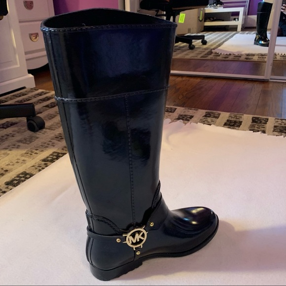 Michael Kors Shoes - Michael Kors Black Rain Boots